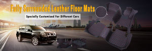 RHD Leather Car Floor Mat for Honda Accord 2018 2019 2020 2021(Not for Hybrid) Right Hand Drive Waterproof Carpets Car Interior Accessories Car Styling