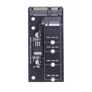 Hard Disk M.2 Adapter M.2 SATA3 Adapter Risers M.2 to SATA3 Adapter M.2 Converter SATA3 for 2230-2280 M.2 SATA3 Hard Disk