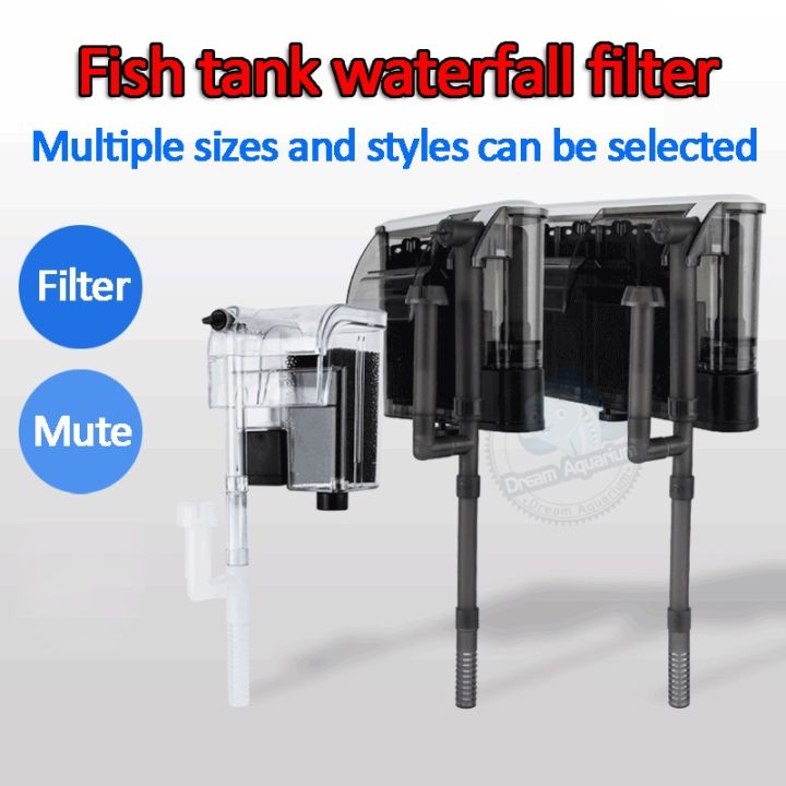 3 in 1 Aquarium Filter Fish Tank Hanging Filter For Aquarium Water ...