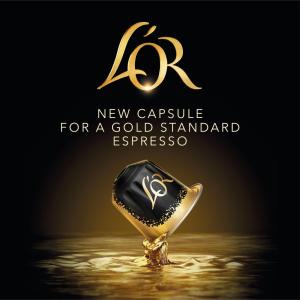 (Bundle of 4) L’OR Espresso Nespresso® Compatible Coffee Capsules 10 capsules per pack (expiry : May 2025)
