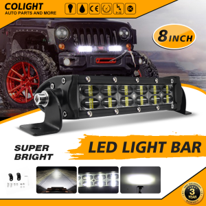 2-Row 6D Super Bright LED Light Bar Car Lights 6500K Spot Flood Combo Driving Beam for Car 4x4 SUV