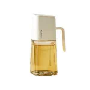 630ML Automatic Opening Closing Oil Bottle | Glass Oil Pot Soy Sauce Botol Minyak 自动开合油壶