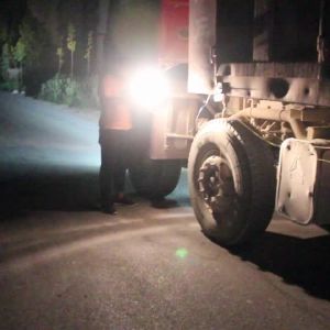 3 55w Halogen Headlamp Front Fog Light Round/CircularDriving Headlight 12v Spotlight Car Tractor Grid Grill Work Lamp