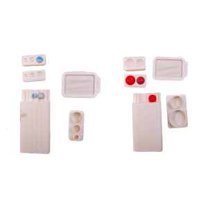 Portable Polymer Clay Bead Rolling Mold Craft Tool For DIY Earrings Pendant Making With Punching Function