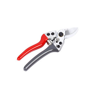 เครื่องมือทำสวน (PS-RD) กรรไกรตัดแต่งกิ่งไม้ใหญ่ กรรไกรทำจากเหล็ก SK5 ด้ามเทาแดง Pruning Shears