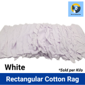 Cotton Rags Basahan Rectangle 1kg Colored or White Construction Cleaning Material Brix Industries Manila. 