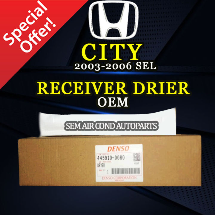 HONDA CITY 20032006 YEAR SEL OEM RECEIVER DRIER/ FILTER DRYER