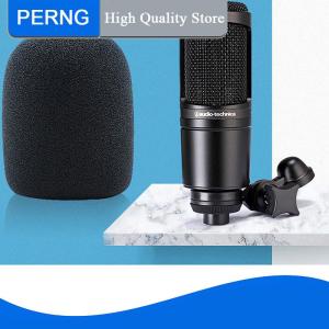 [PERNG] Tehe 1PC AT2020 Mic Windscreen CoverWindproof Foam Pop Filter for Audio Technica ATR2500 AT2035 AT2050 AT4040 Microphone Windshield