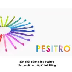 Bàn chải đánh răng siêu mềm Pesitro 6580 ultra soft cao cấp