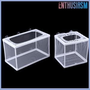 【Enthusiasm】🌟🌟【Hot Sale】🎈 Nuôi Cá Lồng Ấp Net Treo Cá Trại Giống Hộp Cách Ly Cho Aquarium