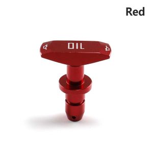 Oli Mesin Mobil Universal Bahan Aluminum Warna Merah Dipstick Handle