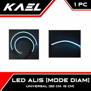 LED Alis 30 15 CM DRL Motor-Mobil Lampu Fleksibel Waterproof Mode Diam Flexible Silicone-Silikon Putih-Ice Blue-Biru-Putih-Merah-Ungu-Hijau-Kuning-Orange