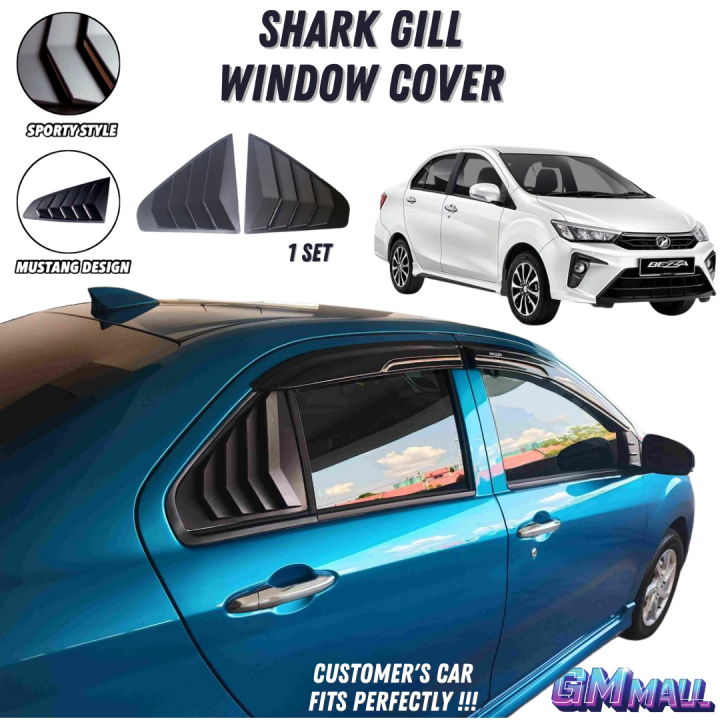 TRIANGLE WINDOW COVER Mustang PERODUA MYVI 2005-2011 Cermin Tingkap ...