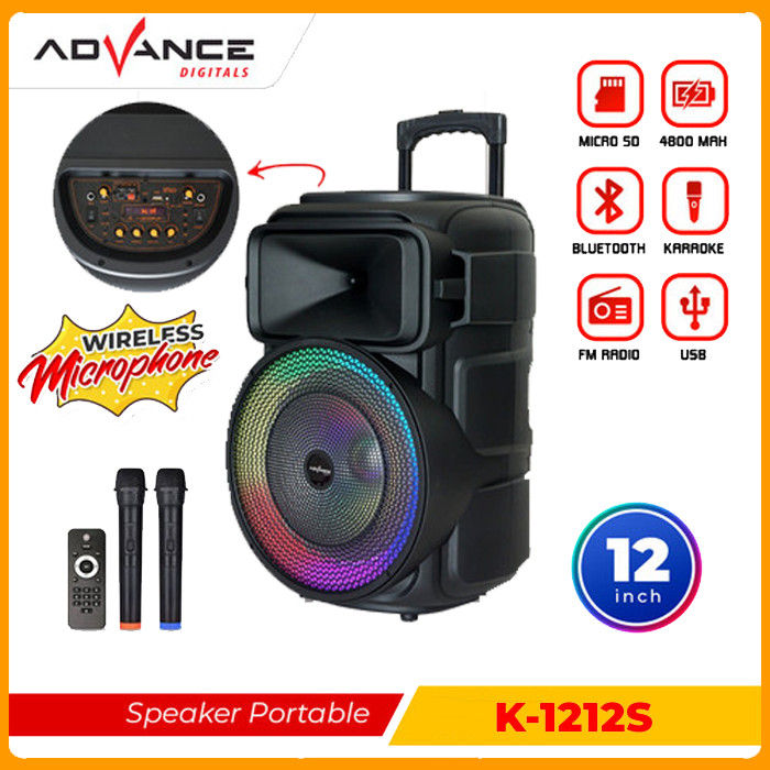 Portable best sale speaker advance