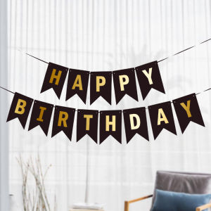 Dây Treo Chữ Happy Birthday Đuôi Cá Trang Trí Sinh Nhật Thôi Nôi Cho Bé Gái Bé Trai Người Lớn Nhiều Màu Phụ Kiện Decor Tiệc Tùng