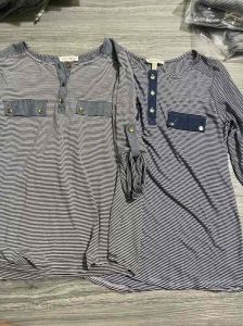 ÁO Thun Kẻ Sọc Xuất Dư Xịn