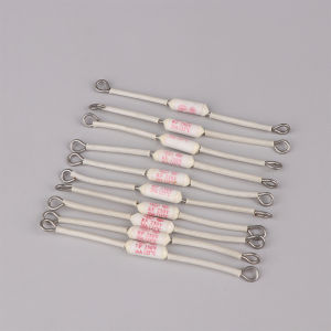 LEI 10Pcs RF Rice Cooker Ceramic Thermal Fuse Cutoff 10A 20A 90C 125C 185C 230C