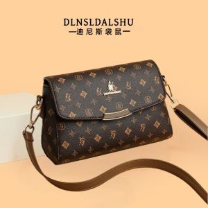 Kangaroo DINISIDAISHUPVC New soft leather large-capacity shoulder bag crossbody bag universal style womens bag