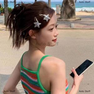 [COD] Auto Stuff กิ๊บติดผมรูปดาวห้าแฉกน่ารักสไตล์ฮาราจูกุกิ๊บติดผมทันสมัยสำหรับผู้หญิงความงามคลิปด้านข้างเครื่องประดับผมของขวัญ