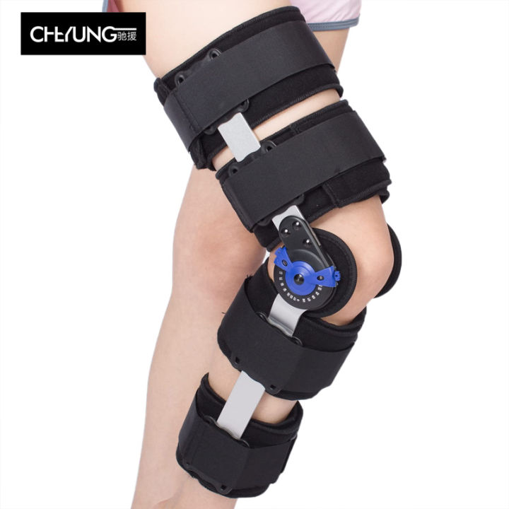 Knee Brace with Side Stabilizers Provide Strong Knee Support Joint