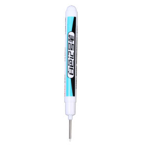 5Pcs White Permanent Marker Pens 0.7/1.0/2.5MM Paint Markers White Paint Pen Oily Waterproof White Graffiti Markers White Acrylic Paint Pens for Wood/Rock/Plastic/Leather/Glass/Metal/Art Supplies