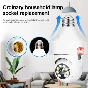 New Cctv IP Camera PTZ bohlam lampu alarm kamera full HD night vision kamera Cctv wifi