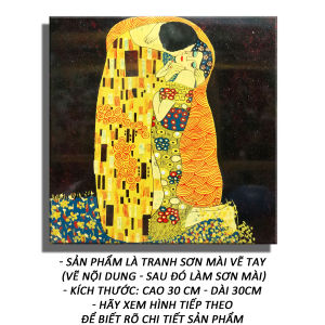 Tranh Treo Tường Phong Cảnh - Hạnh Phúc Ngọt Ngào 01 - Tranh Minh Hiền (KT 30 X 30 CM)