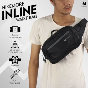 Waist Bag Foldable Tas Pinggang Hikemore Inline Terbaru
