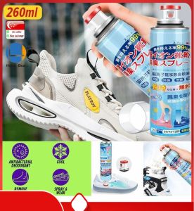 [SG seller]Shoes Socks Stink Freshener Spray Deodorant Odor Socks Spray Refreshing Remove