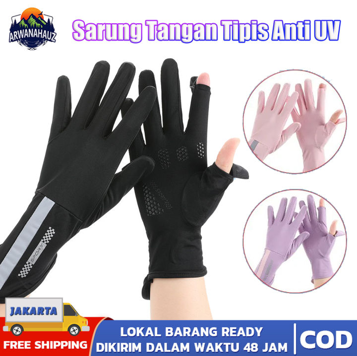 Sarung Tangan Anti Licin Buat Narik Ikan saat Mancing Liar