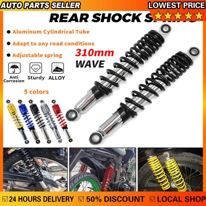 Original 24hours delivery】2PCS COD Wave/Xrm/Tmx Rear Shock