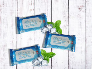 BCH  SG🌟 OMAX Antibacterial Wet wipes /10 wipes per pack x 1 to 4 packs