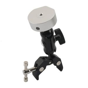 360 Degree Rotating Mount Holder Clamp Mount for Mini Aluminum Heavy Duty Clamp Holder for Yacht/Guardrails