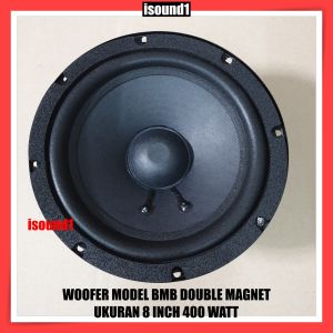 SPEAKER WOOFER KARAOKE MODEL BMB 8 INCH 8 IN 400 WATT DOUBLE MAGNET