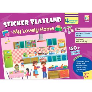 幼儿 益智游戏 贴纸乐 Sticker Playland 观察技能 手眼协调 推理技能 创造力 想象力 建立基本技能 扩展词汇 Observation Fine Motor Skills 学前 启蒙 幼儿园 幼稚园 彩虹pelangi