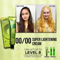 Bremod New Color 0/000 Super Lightening Cream 100ml Lifts up to Level 8 White Dust Hair Color Dye. 