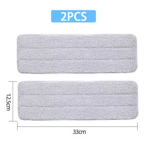 【✅SG stock】THands-free Self Cleaning Magic Flat Mop and Bucket，with two Mop cloth / 360°Cleaning Tools