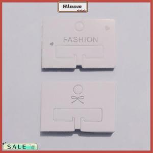 Follow Get New[Bloom Z] ที่หนีบผมแบบเรียบง่าย50ชิ้นการ์ดกระดาษเครื่องประดับผมแฟชั่นกิ๊บติดผมกระดาษแข็ง