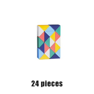 Rubik Ular Magic Snake Puzzle Cube 24 48 72 Blok Rubik Diansheng Snake Puzzle Cube Mainan Montesori Edukasi Anak