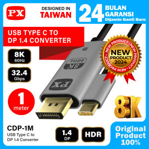 Kabel USB Type C 3.1 Display Port Converter Monitor 8K PX CDP-1M
