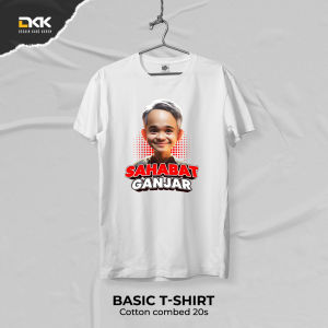 Desain Kaos Keren - Kaos Pemilu 2024 Sahabat Ganjar