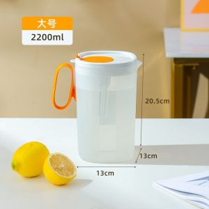 Teko Air Plastik Kapasitas Besar Ketel Air Kendi Minum Plastik Pitcher Wadah Minuman