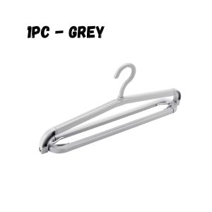 Locaupin 1PC Retractable Clothes Hanger Laundry Drying Rack Non Slip Wardrobe Organizer Anti Slip Towel Hanger