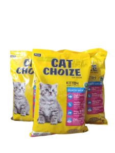 Cat Choize Kitten Cat Food Tuna Milk Salmon Milk 1 kg / Makanan Anak Kucing 1kg