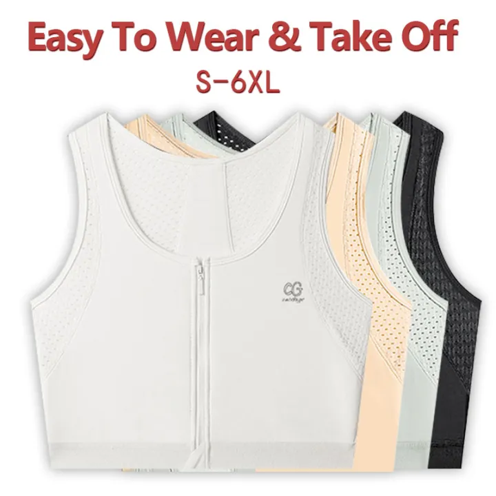 JANEST%20Chest%20Flat%20Slim%20Breast%20Front%20Zipper%20Trans%20Binder%20Tomboy%20Crop%20Top%20Cosplay%20Sportswear%20S-6XL%20-%20Image%206