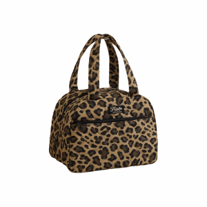 BAGUO(霸果) Durable Polka Dots Insulated Lunch Bag Large Capacity Portable Food Container Bag Thermal Waterproof Lunch Tote Bag Office
