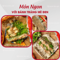 (100miếng Bánh tráng mè đen đặc sản Ninh thuận hàng loại dày ,bánh tráng nhúng mè đen,bánh tráng nướng,bánh tráng cuộn. 