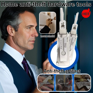 Practical anti-theft hardware tools SS001 master key unlocking tool repair kit portable unlocking tool home furnishings practical anti-theft supplies