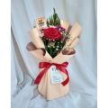 Best Seller Buket Bunga Wisuda Medan Bunga Ulang Tahun Murah Mawar Merah Segar Mini Size. 