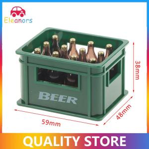 [Eleanor] Chai uống bia mini nhà búp bê 1:12 hộp bia hộp đồ uống đồ chơi trang trí nhà bếp quầy bar